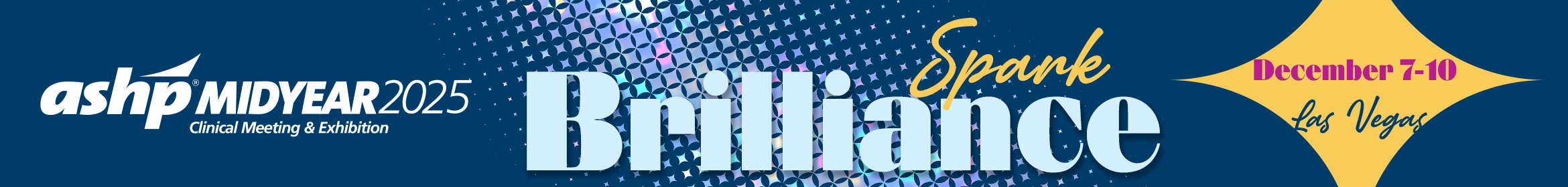 2025 Midyear Clinical Meeting & Exhibition Main banner